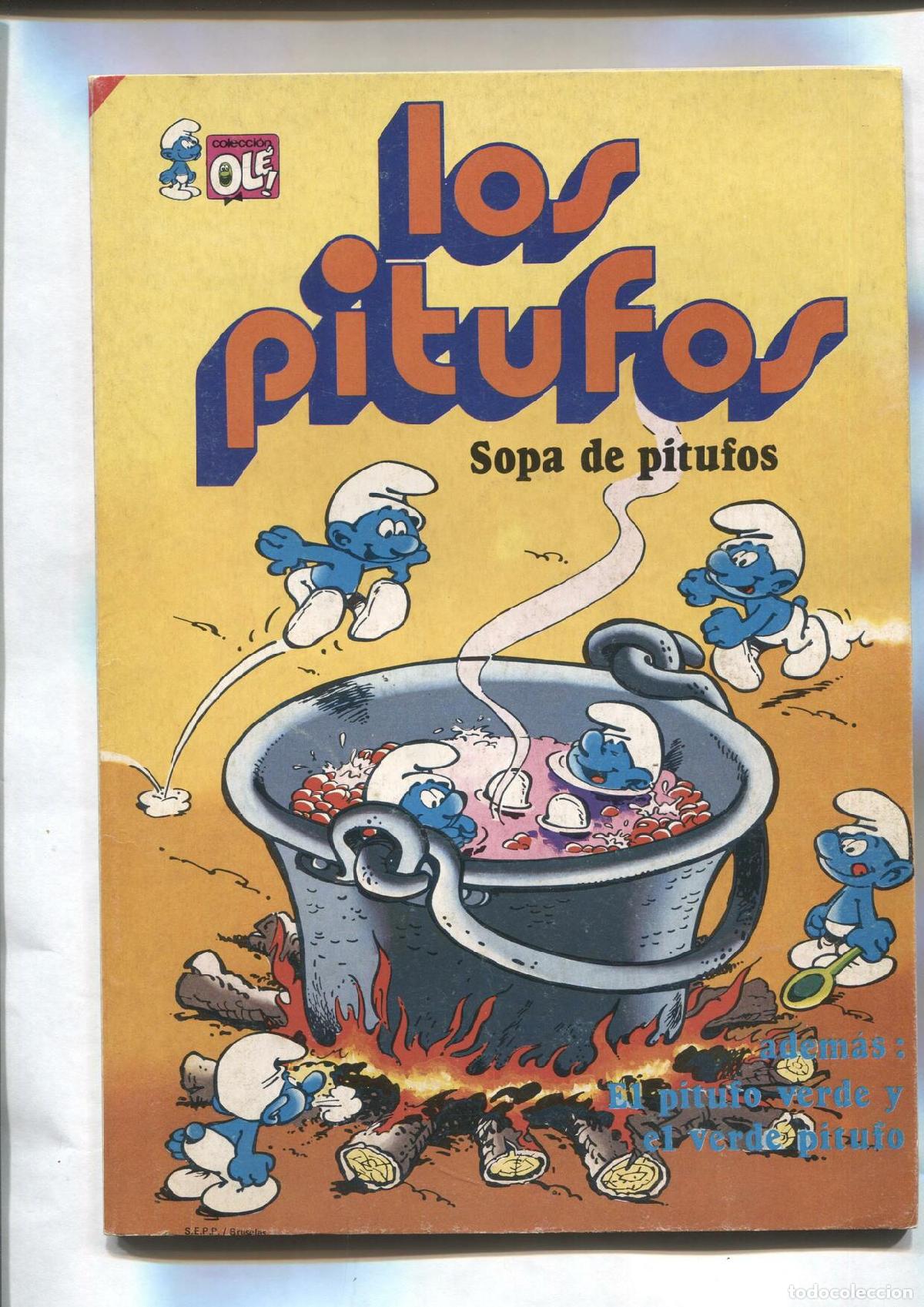 C&oacute;mics: Coleccion Ole: Los Pitufos numero 10: Sopa de pitufos - Peyo - Foto 1