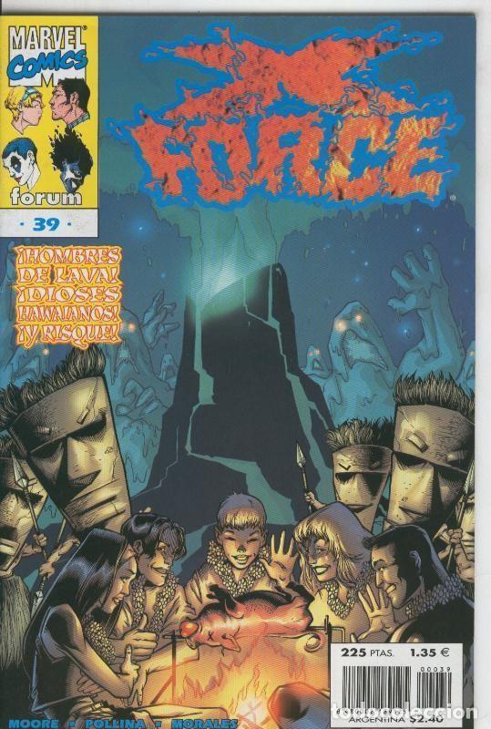Comics: Planeta: X Force volumen 2 numero 39: Lava caliente - Varios