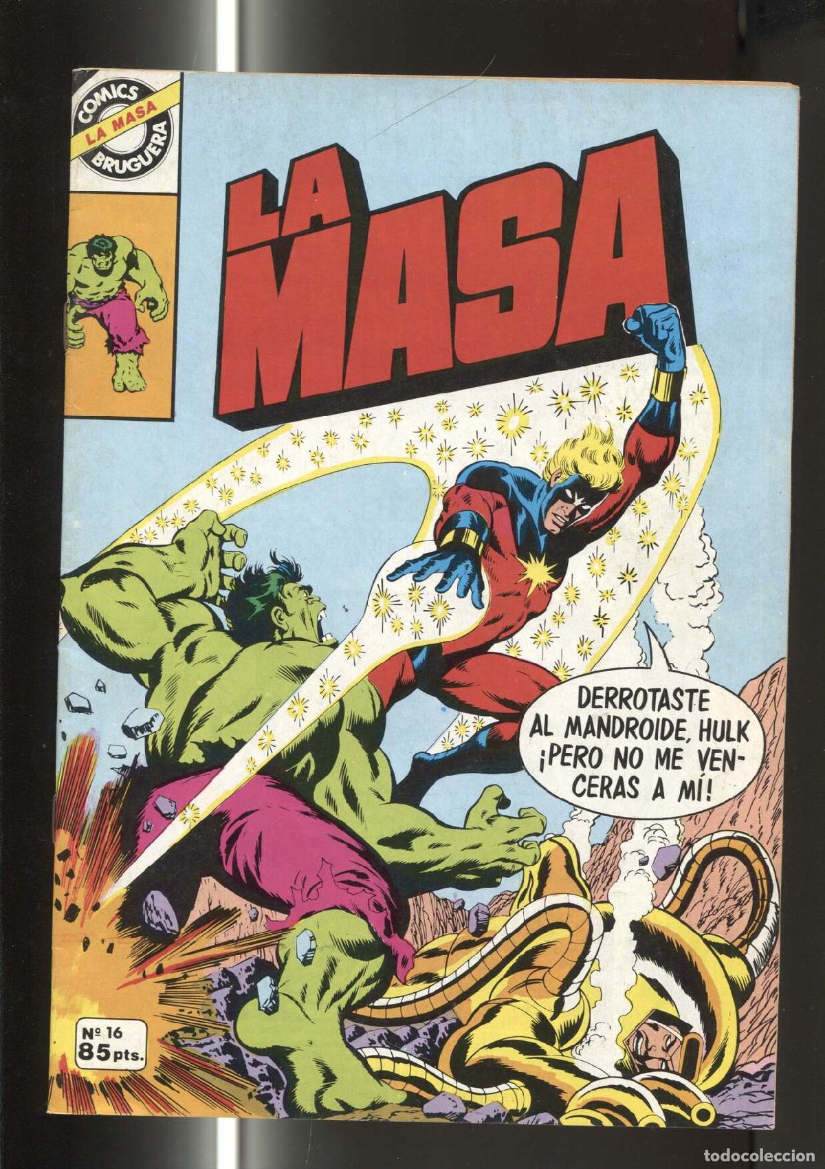 C&oacute;mics: Comics Bruguera : La Masa numero 16 (numerado 1 en trasera) - varios - Foto 1