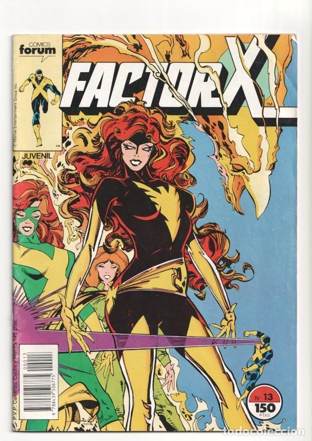 Comics: Factor X numero 13: Fantasmas (numerado 2 en trasera) - Varios
