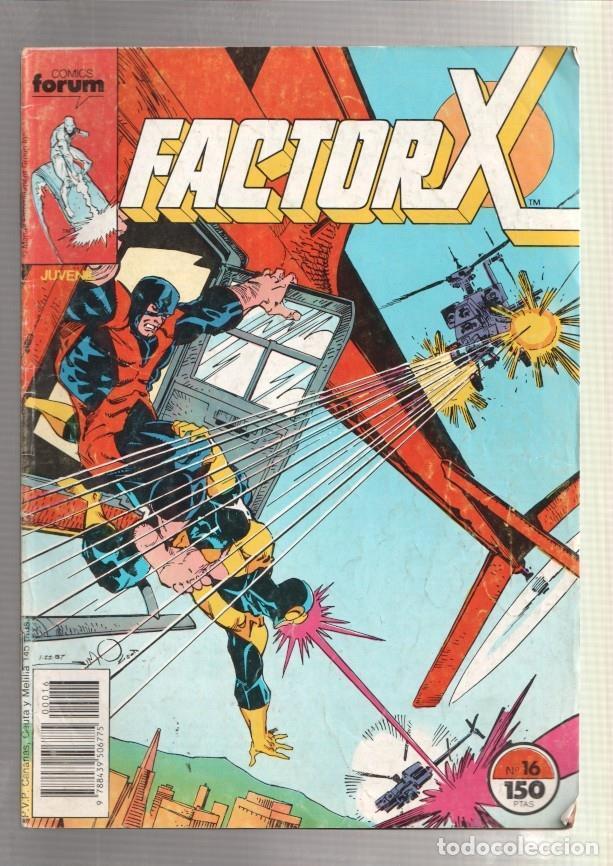 C&oacute;mics: Factor X numero 16: Morid, mutantes, morid (numerado 1 en trasera) - Varios - Foto 1