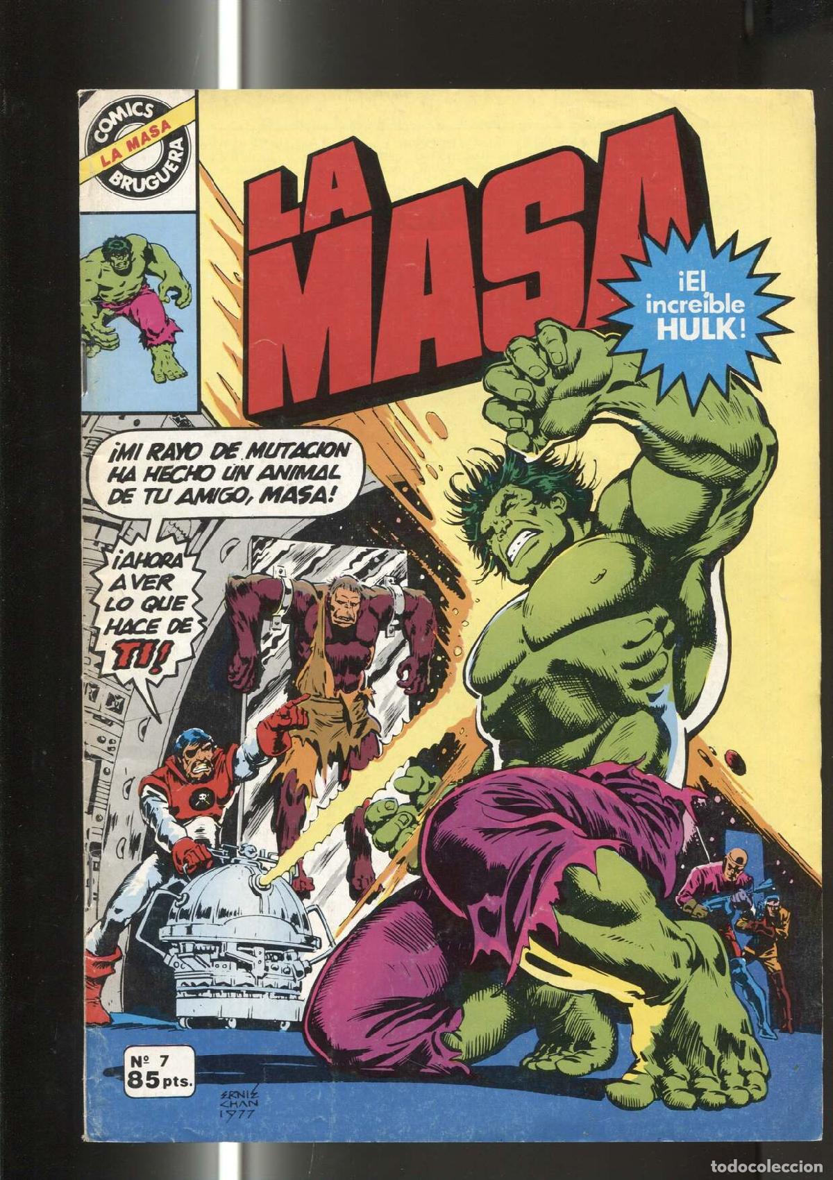 C&oacute;mics: Comics Bruguera : La Masa numero 07 (numerado 2 en trasera) - varios - Foto 1
