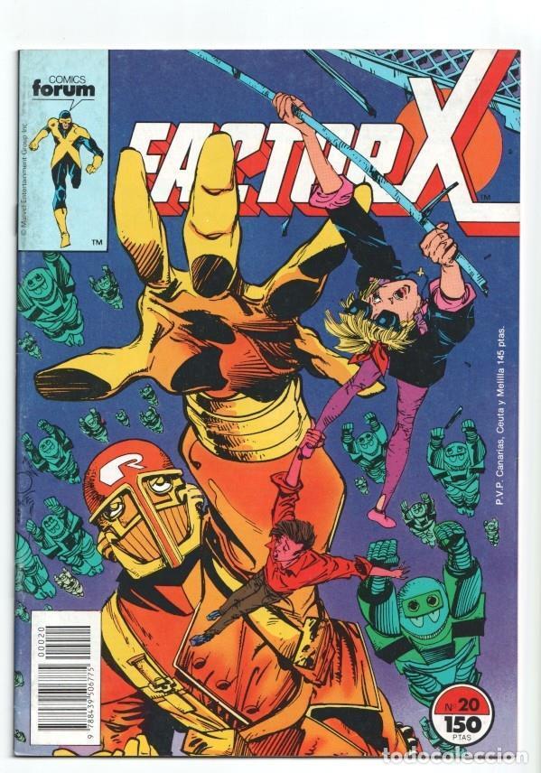 Comics: Factor X numero 20: Si debo morir (numerado 2 en trasera) - Varios