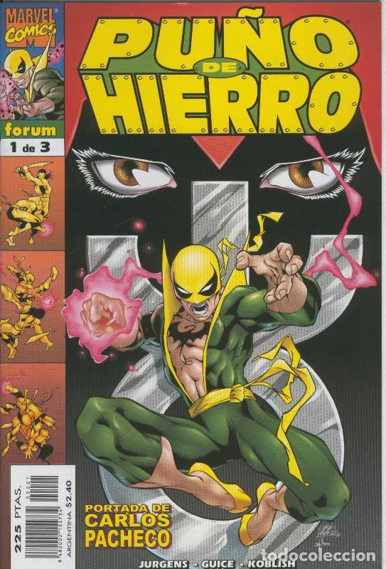 Comics: Planeta: Pu&ntilde;o de Hierro numero 1 cubierta de Carlos Pacheco - Jurgens-Guice