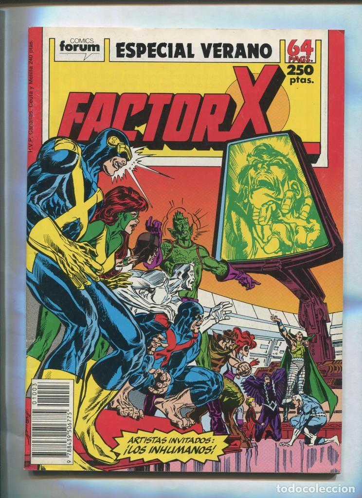 C&oacute;mics: Factor X especial verano 1989: El hombre de la luna - varios