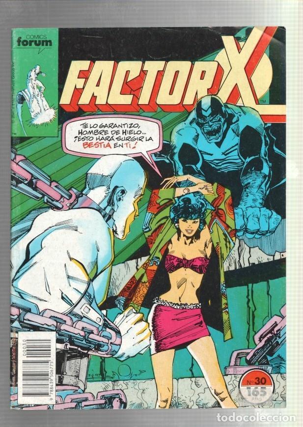 C&oacute;mics: Planeta: Factor X numero 30: Besame (numerado 1 en trasera) - Varios - Foto 1