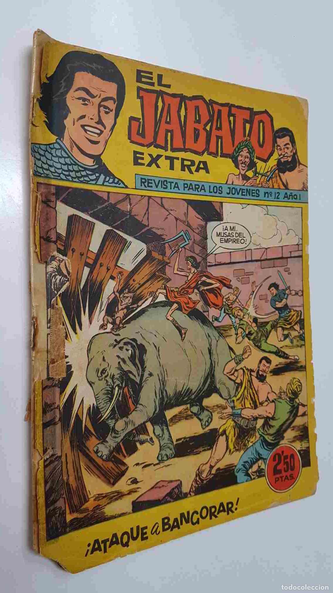 C&oacute;mics: El Jabato extra numero 12 (cubierta mal estado - varios - Foto 1