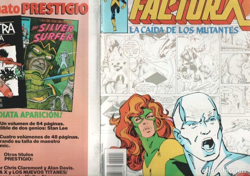 C&oacute;mics: Planeta: Factor X numero 24: La caida de los mutantes (numerado 4 en trasera) - Varios - Foto 1