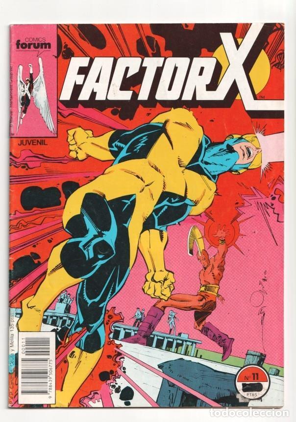C&oacute;mics: Factor X numero 11: Redencion (numerado 1 en trasera) - Varios - Foto 1