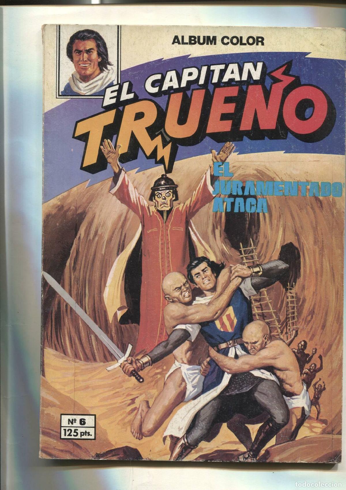 Comics: Bruguera: El Capitan Trueno album color numero 06: El juramentado ataca - Ambros-Pardo