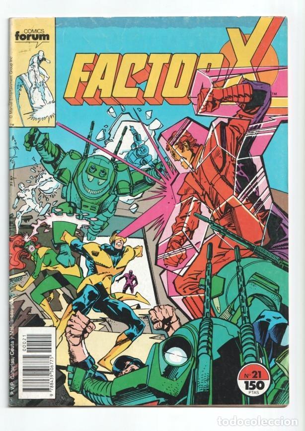 C&oacute;mics: Factor X numero 21: Querias un poco de evolucion (numerado 2 en trasera) - Varios - Foto 1