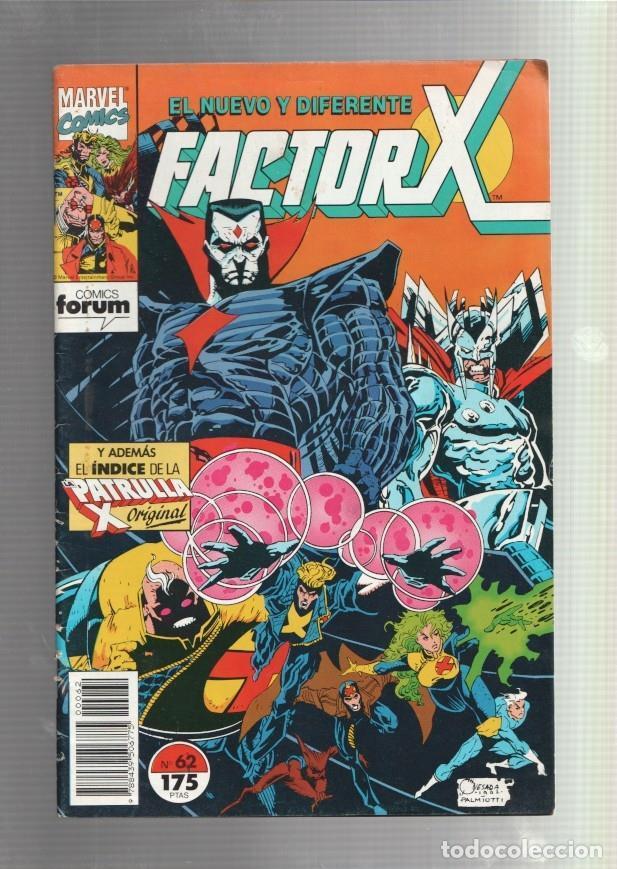 C&oacute;mics: Planeta: Factor X numero 62: Jugando con fuego - Varios - Foto 1