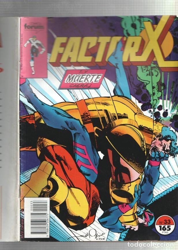 C&oacute;mics: Planeta: Factor X numero 33: Muerte (numerado 3 en trasera) - Varios - Foto 1