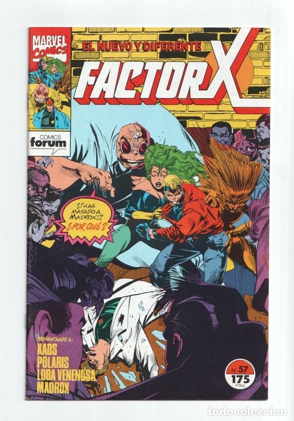 C&oacute;mics: Planeta: Factor X numero 57: Multiple homicidio (numerado 2 en trasera) - Varios - Foto 1