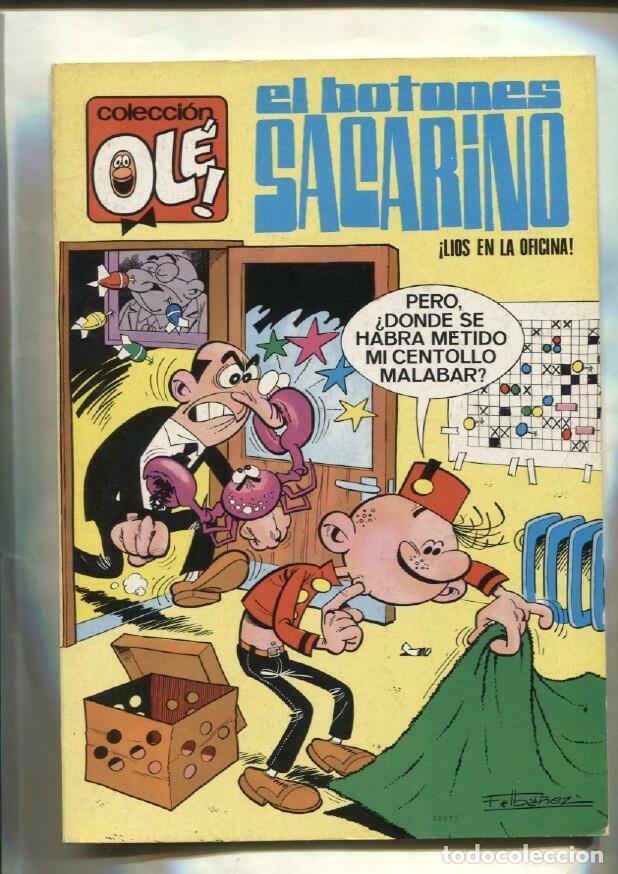 C&oacute;mics: Coleccion Ole numero 003: El Botones Sacarino: lios en la oficina - Iba&ntilde;ez