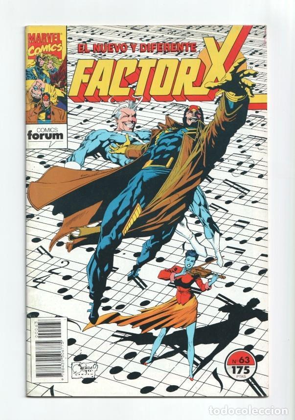 C&oacute;mics: Planeta: Factor X numero 63: Rapsodia en azul (numerado 2 en trasera) - Varios - Foto 1
