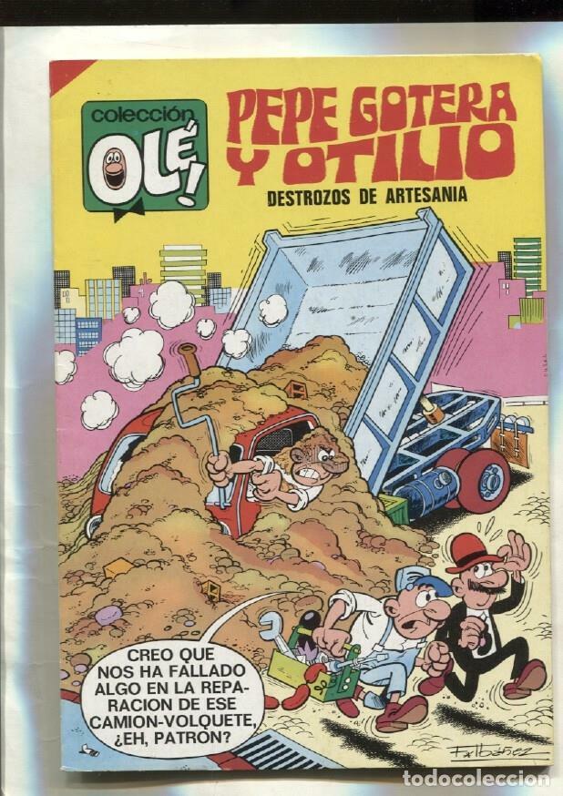 Comics: Coleccion Ole numero 031: Pepe Gotera y Otilio: destrozos de artesania - Iba&ntilde;ez