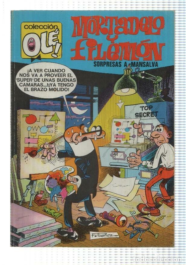 Comics : Coleccion Ole numero 091: Mortadelo y Filemon: Sorpresas a mansalva - Iba&ntilde;ez