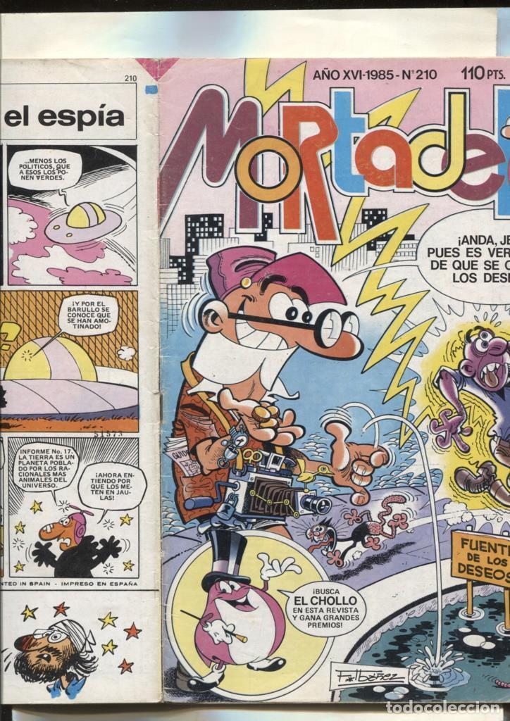 C&oacute;mics: Super Mortadelo numero 210: (numerado 5 en trasera) - Varios