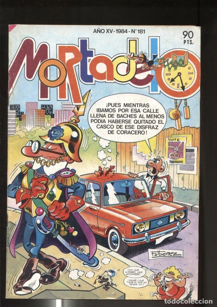 Comics: Super Mortadelo numero 181: (numerado 1 en trasera) - varios