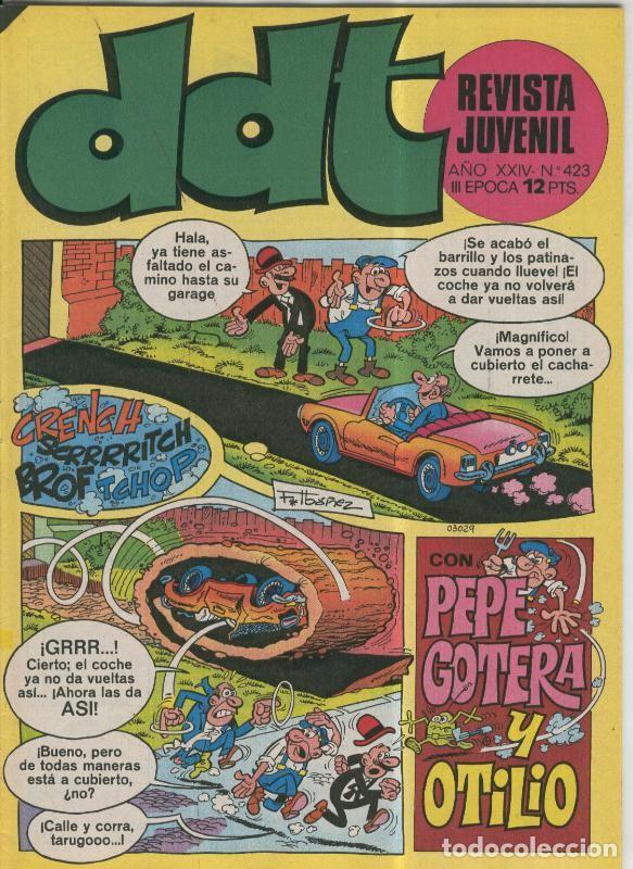 Comics: DDT tercera epoca numero 423: Anacleto, Teresito, Aceituno Cargante - Varios
