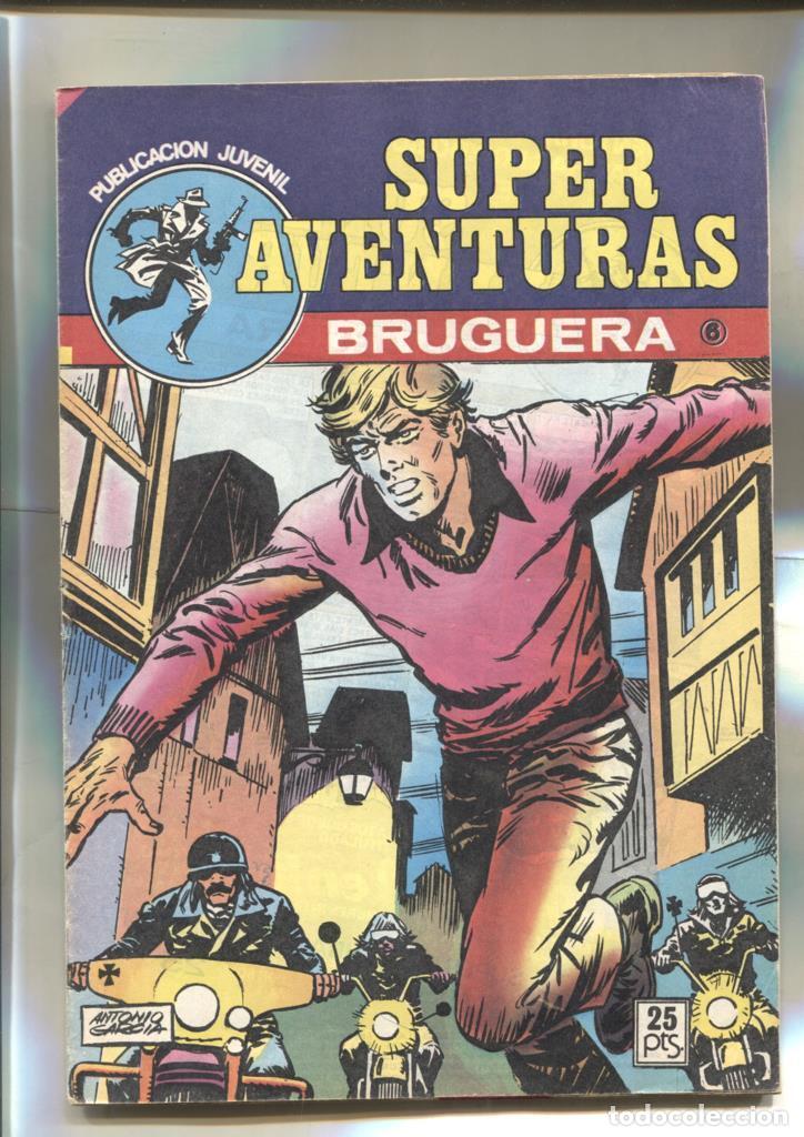 Comics : Super Aventuras numero 6: 4 historietas: Jesus Blasco, Carlos Freixas, Torregrosa, etc -
