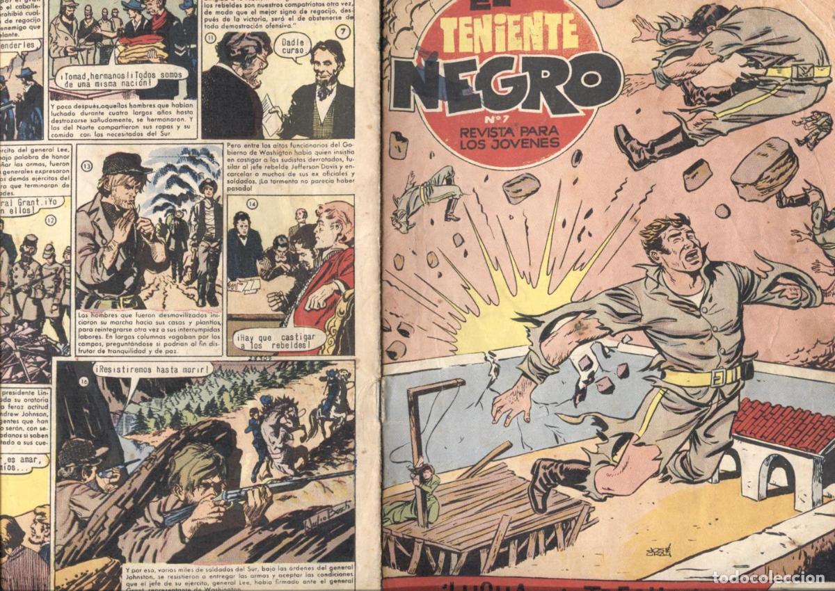 Comics : Bruguera: El Teniente Negro numero 07: Lucha sin tregua - Jose Grau