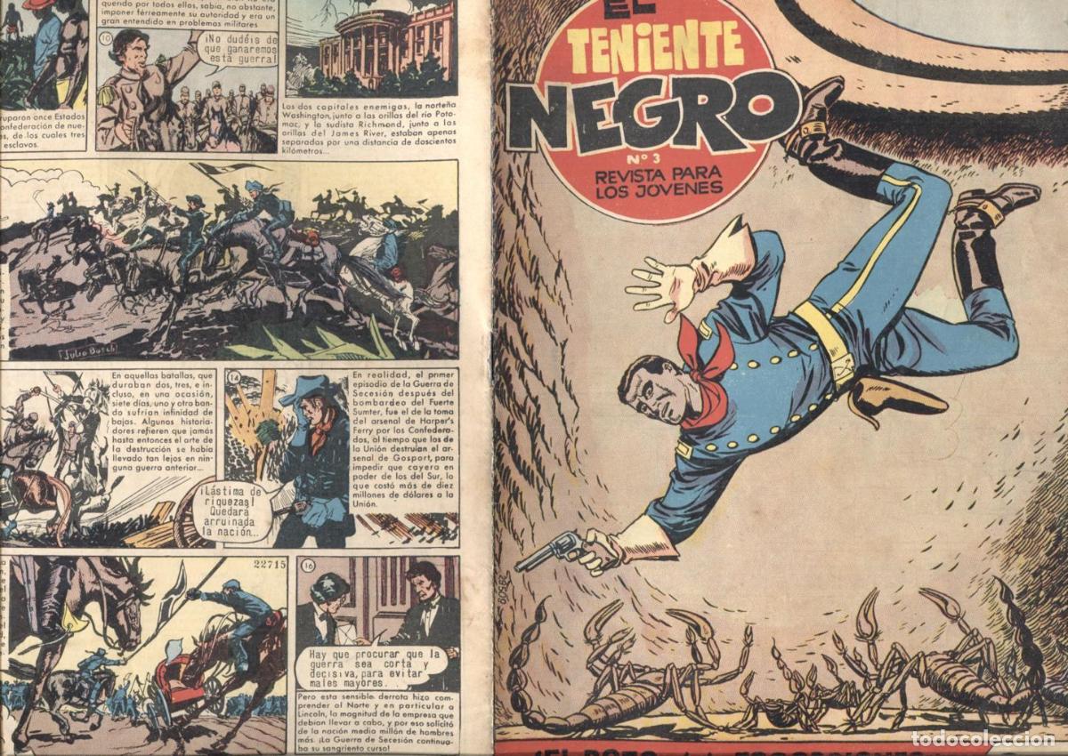 C&oacute;mics: Bruguera: El Teniente Negro numero 03: El pozo de los escorpiones - Jose Grau