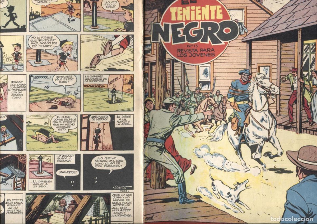 Comics: Bruguera: El Teniente Negro numero 15: la sombra de la horca - Jose Grau