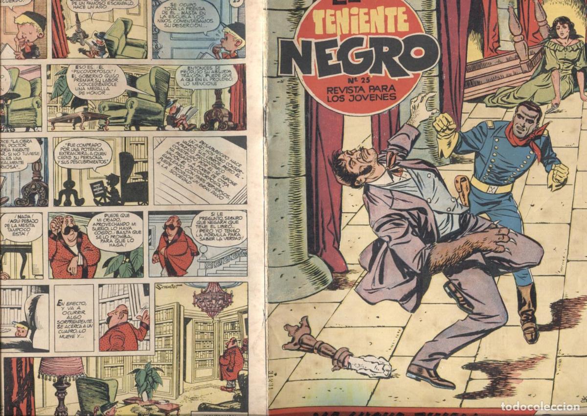 Comics: Bruguera: El Teniente Negro numero 25: La lucha final - Jose Grau