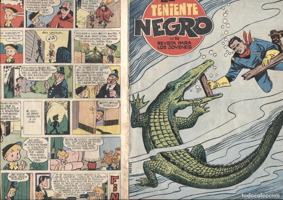 Comics: Bruguera: El Teniente Negro numero 30: Lucha en las tinieblas - Jose Grau