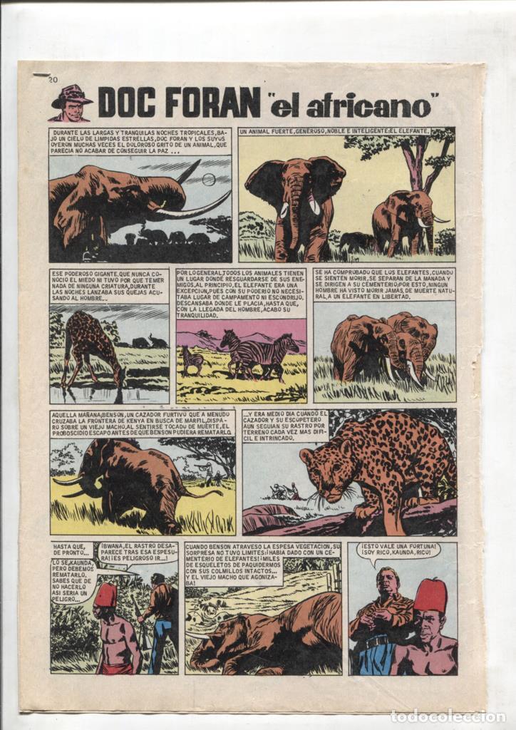 Comics: Aventura: Doc Foran el africano (Carrillo, 5 paginas) -