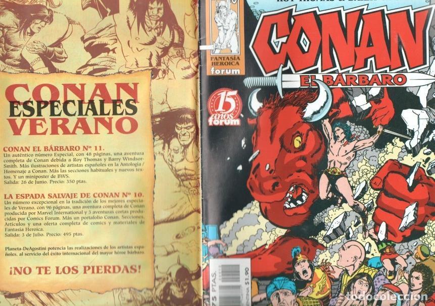 Fumetti: Planeta: Conan el barbaro numero 10: Cuidado con la ira de Anu - Roy Thomas-John Buscema