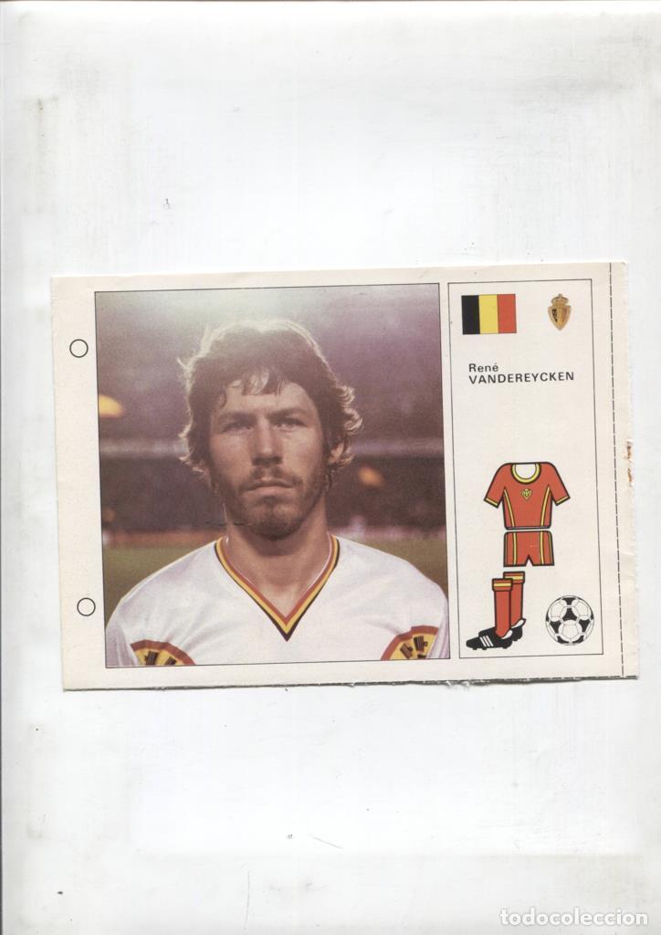 C&oacute;mics: Cromos Bruguera Mundial 1982 numero 031: Rene Vandereycken de Belgica -