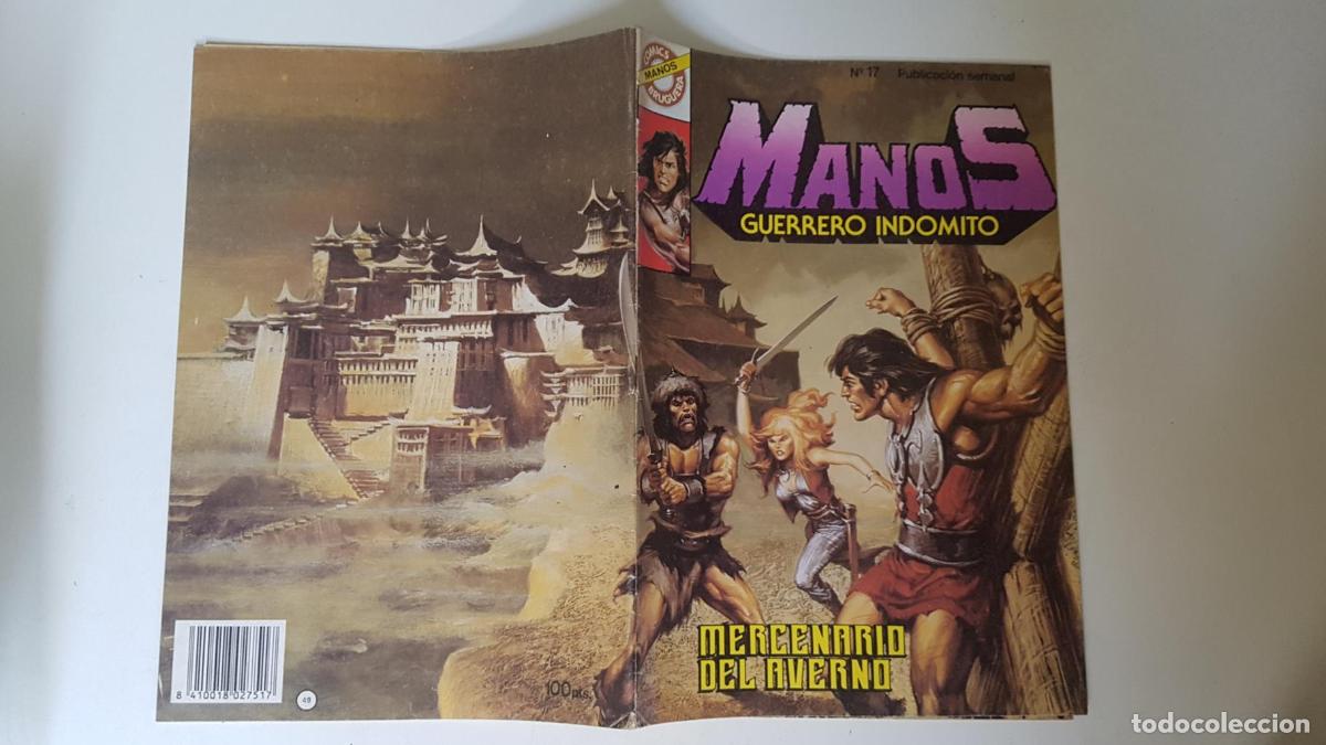 Fumetti: Manos numero 17 (conserva el poster central) - Correa