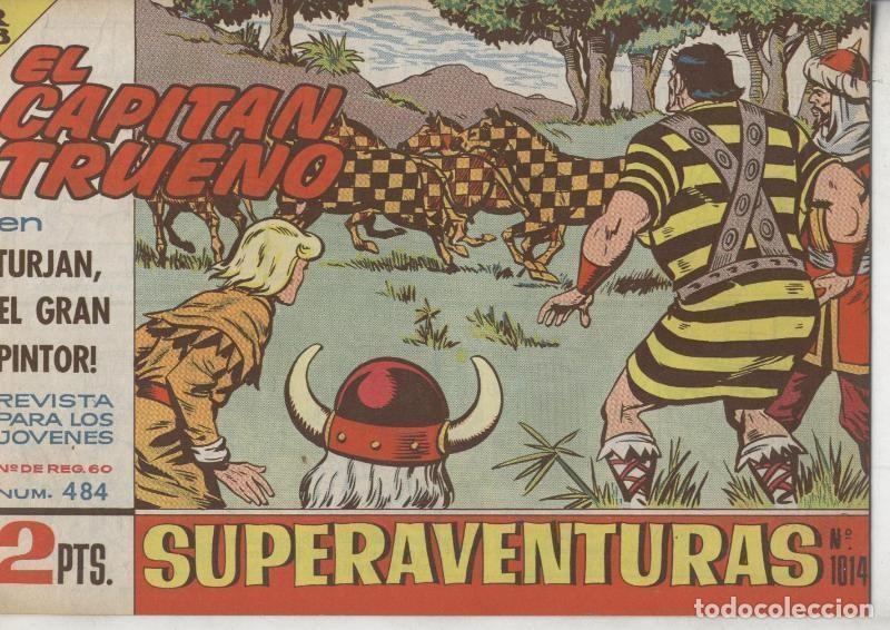 Comics: Bruguera: El Capitan Trueno original numero 484 (numerado 2 en trasera) - Martinez Osete