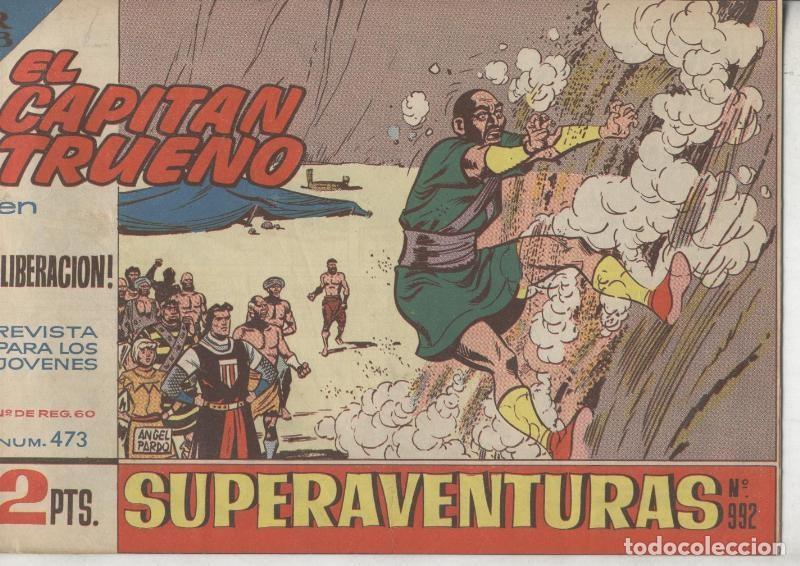 Comics: Bruguera: El Capitan Trueno original numero 473 - Angel Pardo