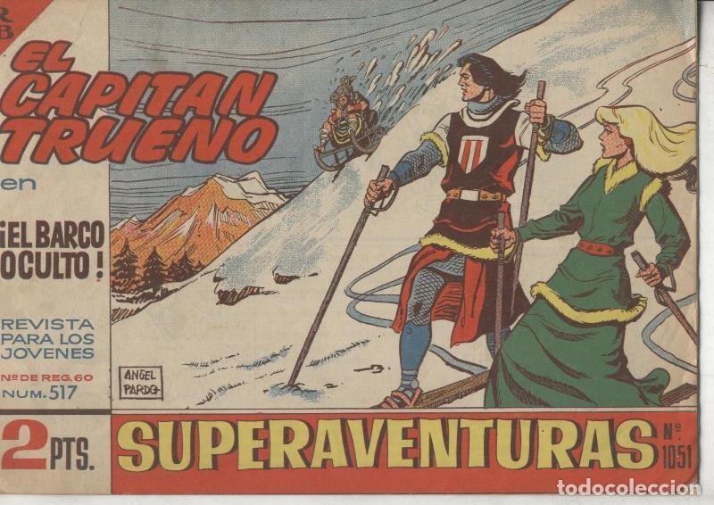 Comics: Bruguera: El Capitan Trueno original numero 517 - Angel Pardo