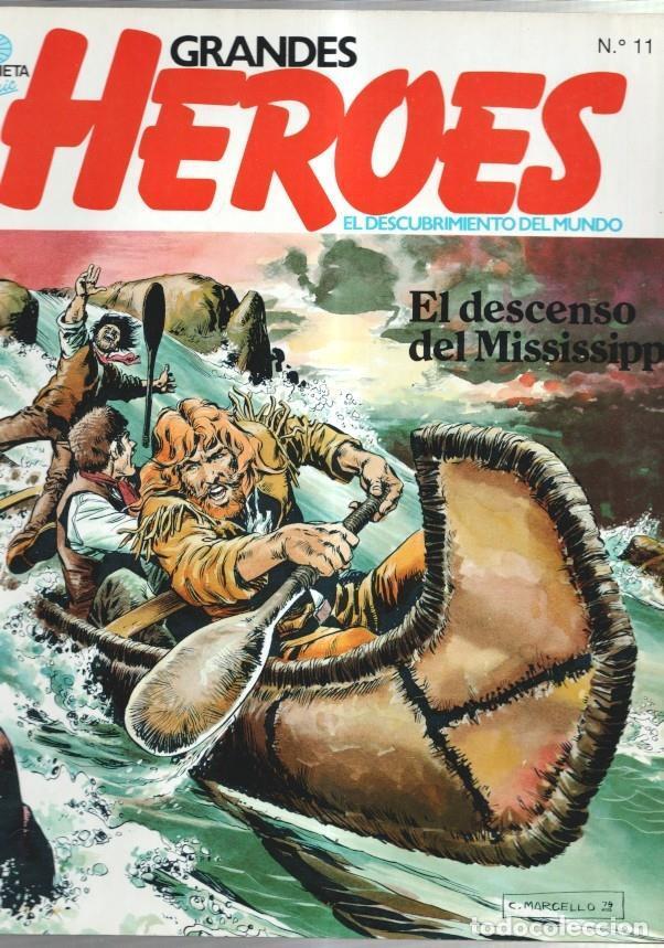 Comics: Planeta: Grandes Heroes numero 11: Hudson y Barents, pioneros del artico - Cavelier de la Salle por