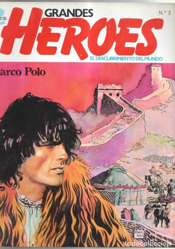 Comics: Planeta: Grandes Heroes numero 03: De Venecia a Pekin con Marco Polo - Enric Sio - Jaume Marzal