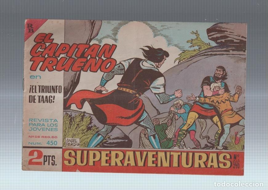 Comics: El Capitan Trueno original numero 450: El triunfo de Taag (numerado 2 en trasera) - Angel Pardo