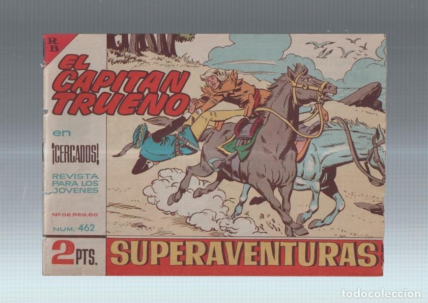 C&oacute;mics: El Capitan Trueno original numero 462: Cercados (numerado 2 en trasera) - Martinez Osete