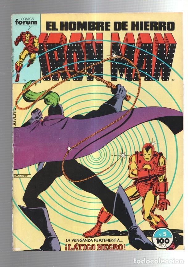 Fumetti: Planeta: El hombre de Hierro-Iron Man vol 1 numero 05: procede de retapado - Varios