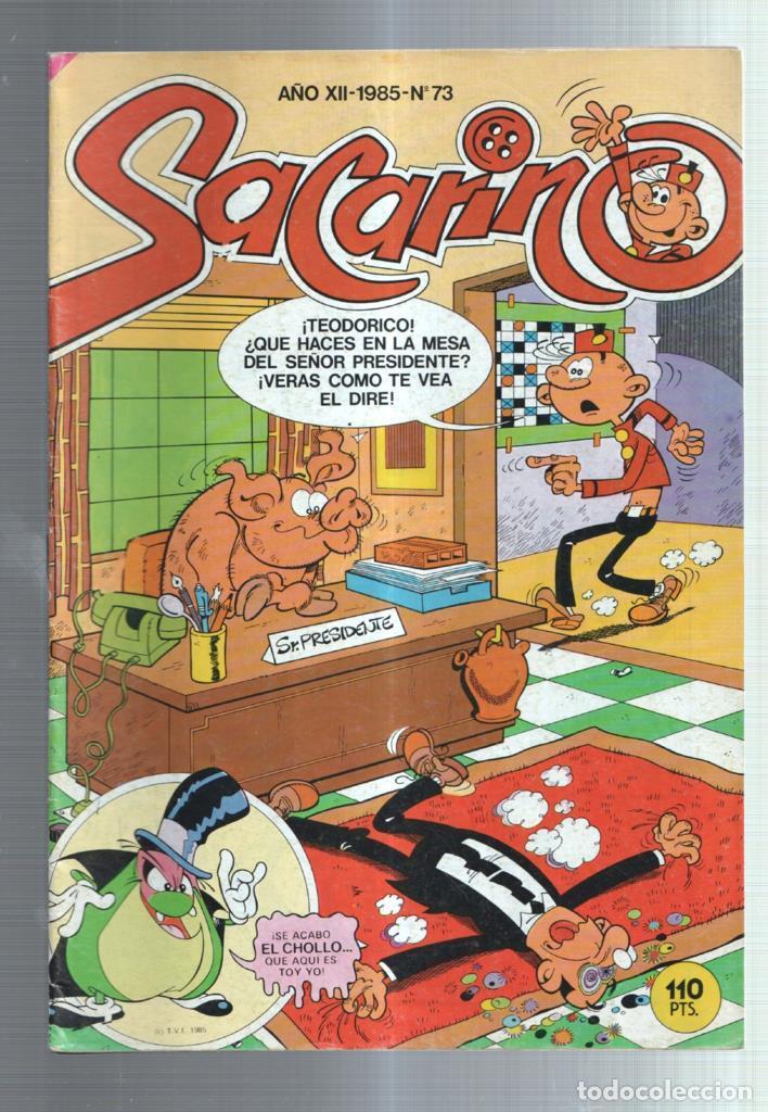 Comics: Sacarino numero 73: Los mercenarios: el hijo del pirata (carrillo, b/n, 20 paginas) - varios