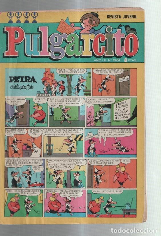 C&oacute;mics: Pulgarcito numero 2204 (numerado 2 en trasera) - Varios - Foto 1