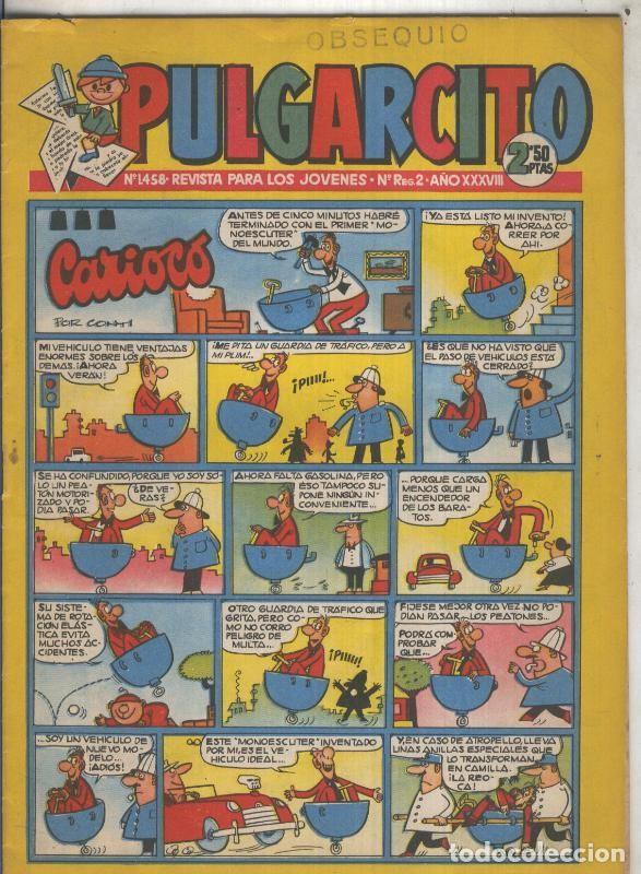 Comics: Pulgarcito numero 1458 (numerado 2 en trasera): El Capitan Trueno - Varios