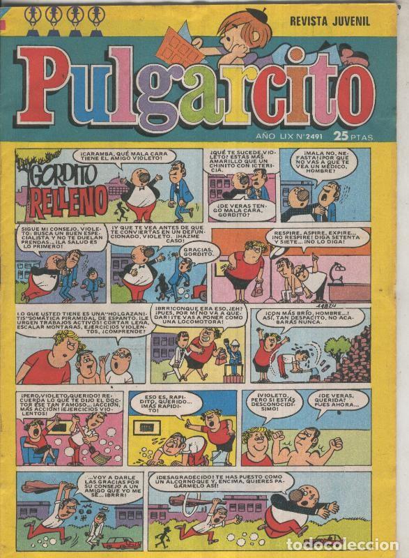 Fumetti: Pulgarcito numero 2491 (numerado 2 en trasera) - Varios