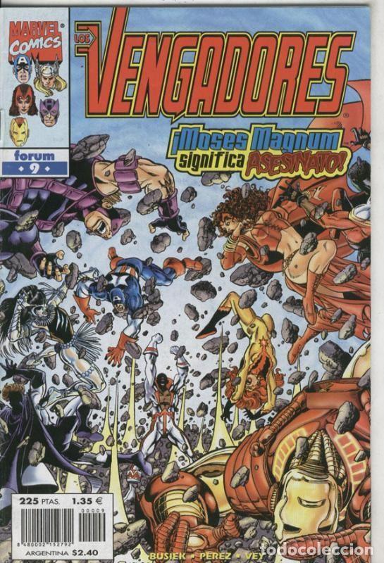 Comics : Planeta: Los Vengadores volumen 3 numero 09: Moses Magnum - Busiek-Perez-Vey