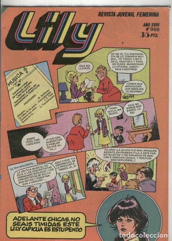 C&oacute;mics: Lily numero 0999 (numerado 3 en trasera) - Varios - Foto 1