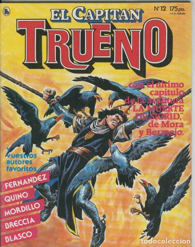 Comics: Bruguera: El Capitan Trueno revista numero 12: La muerte de Sigrid - Varios
